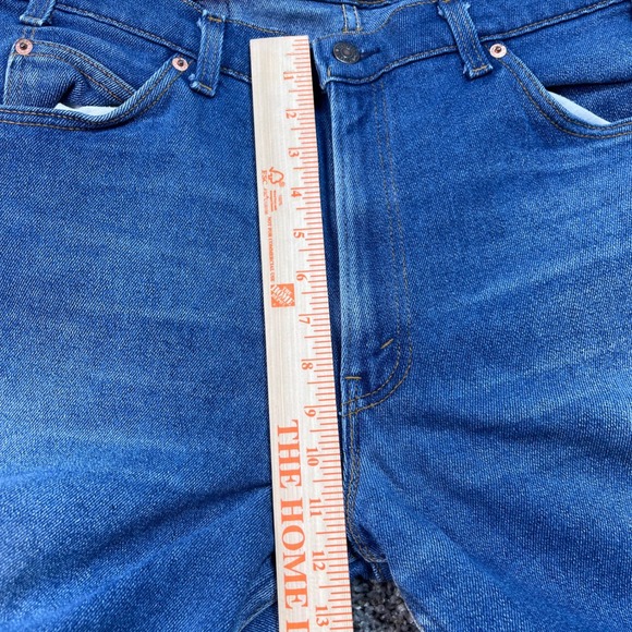 Vintage Levi's 515 Jeans Men's 34x28 
USA Made Brown Tab Straight Leg Denim 90s - Picture 6 of 11